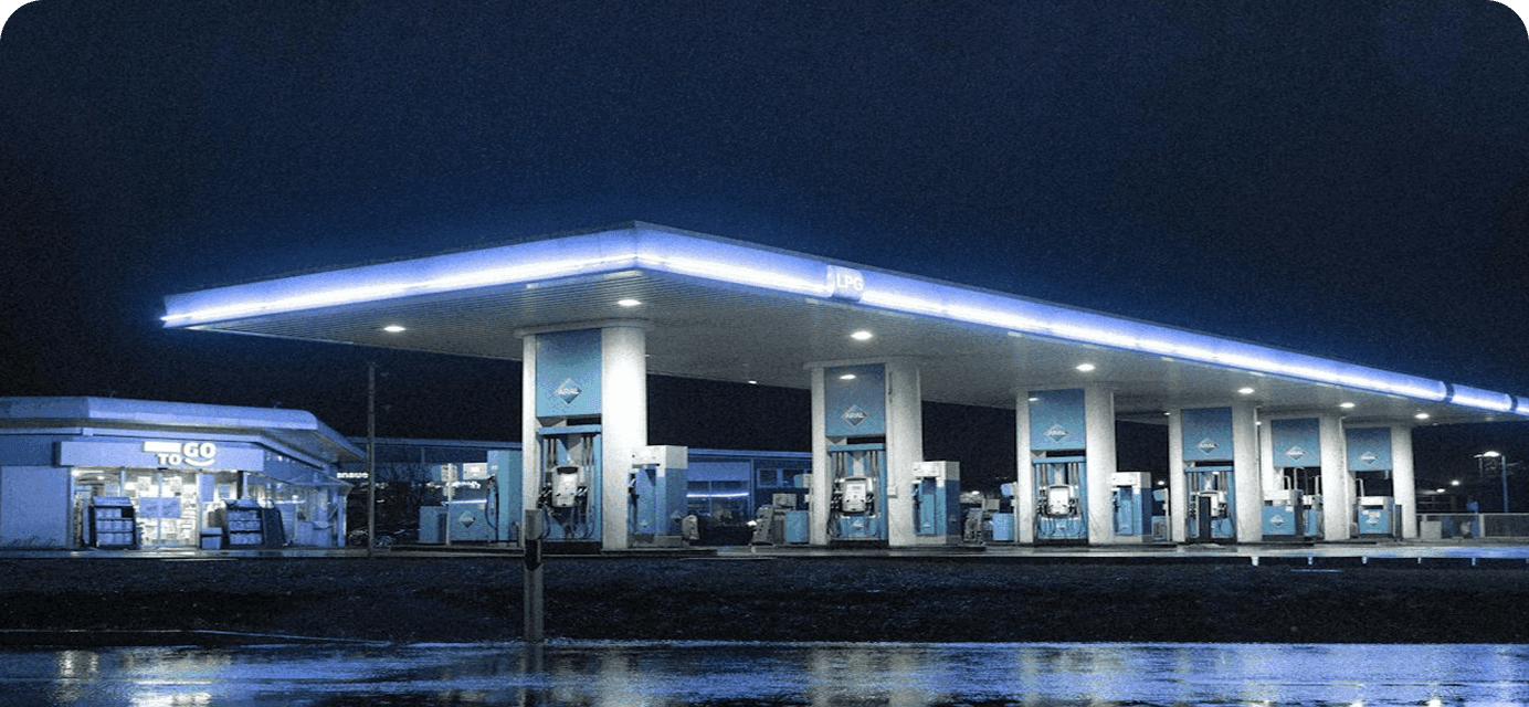 Solarization for Petrol Stations